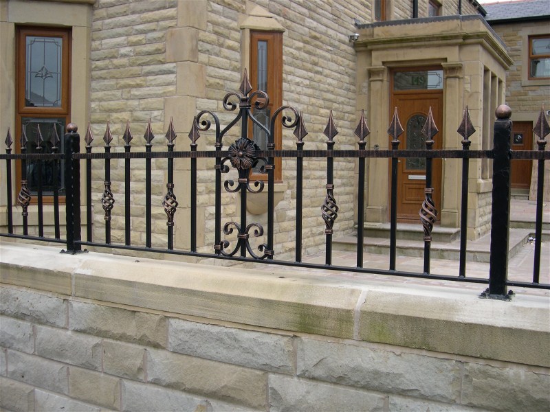 wrought iron railings