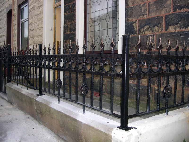 wrought iron railings
