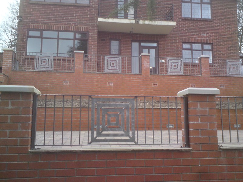 wrought iron railings